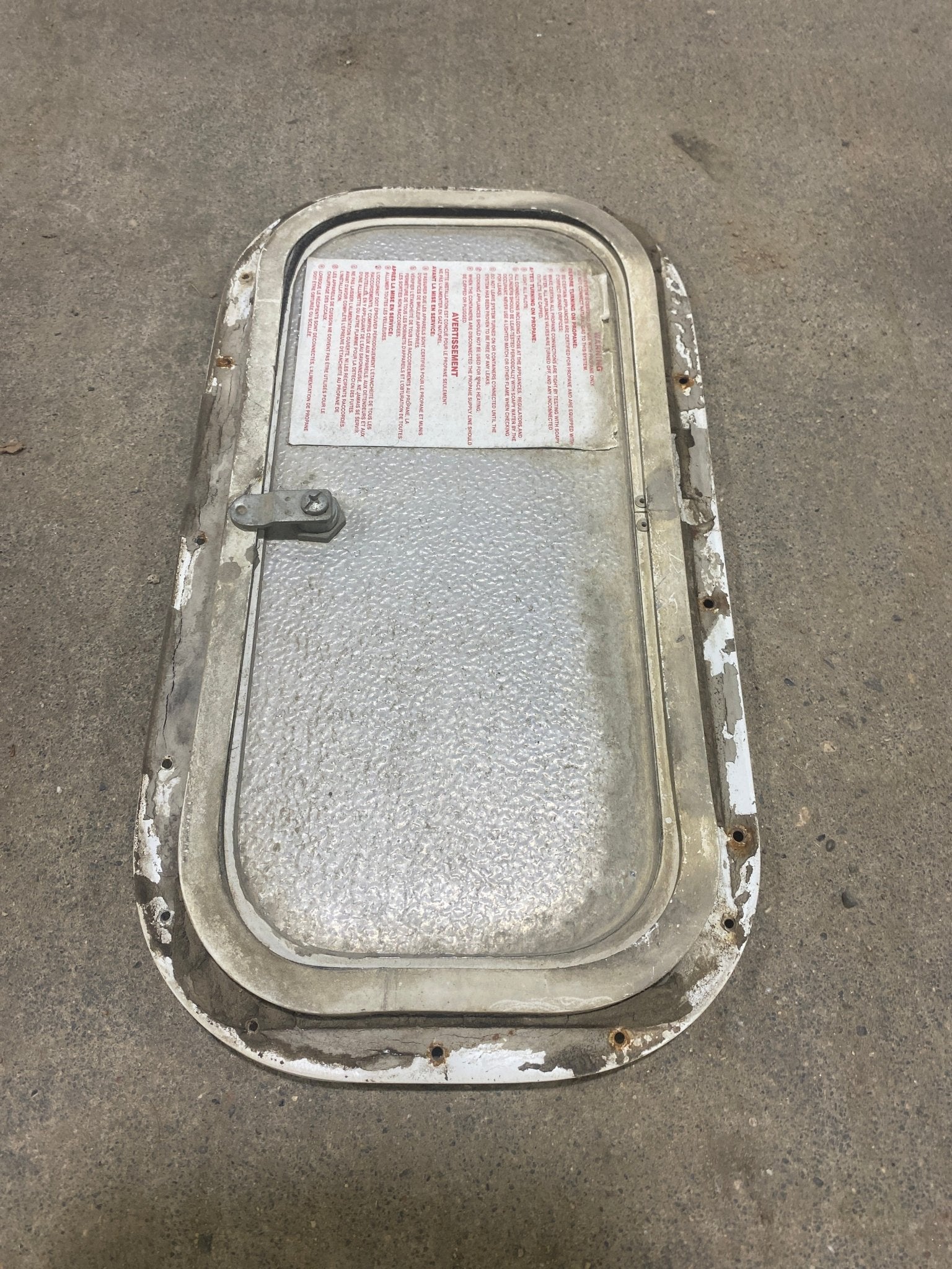 Used Radius Cornered Cargo Door 15 1/2