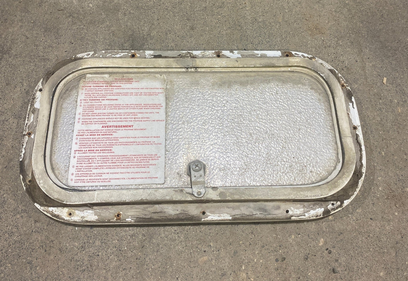 Used Radius Cornered Cargo Door 15 1/2