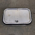 Used Radius Cornered Cargo Door 15 3/4" W x 9 3/4" H x 3/4 "D - Young Farts RV Parts