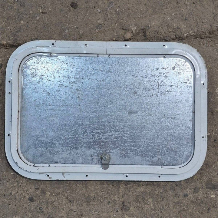 Used Radius Cornered Cargo Door - 17.875 X 11.875 X 0.625 - Young Farts RV Parts