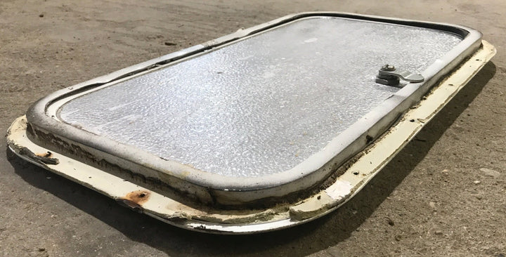 Used Radius Cornered Cargo Door 19 3/4" x 10 3/4" x 3/4" D - Young Farts RV Parts