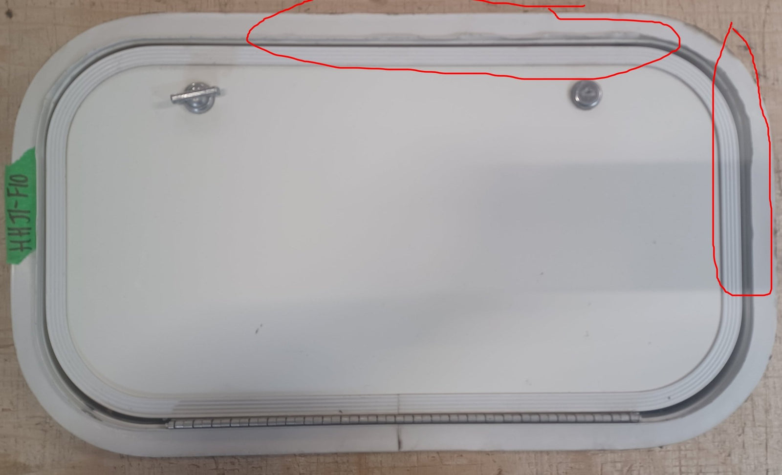 Used Radius Cornered Cargo Door 19 3/4