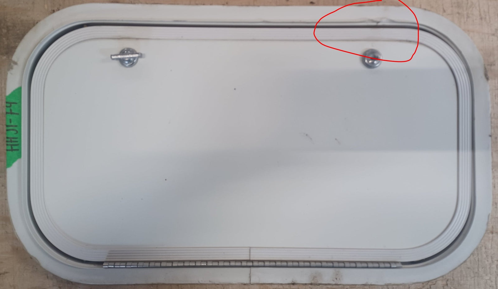 Used Radius Cornered Cargo Door 19 3/4