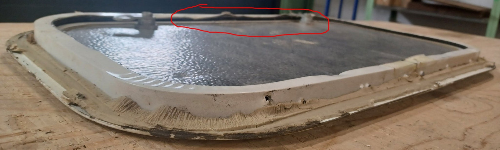 Used Radius Cornered Cargo Door 19 3/4