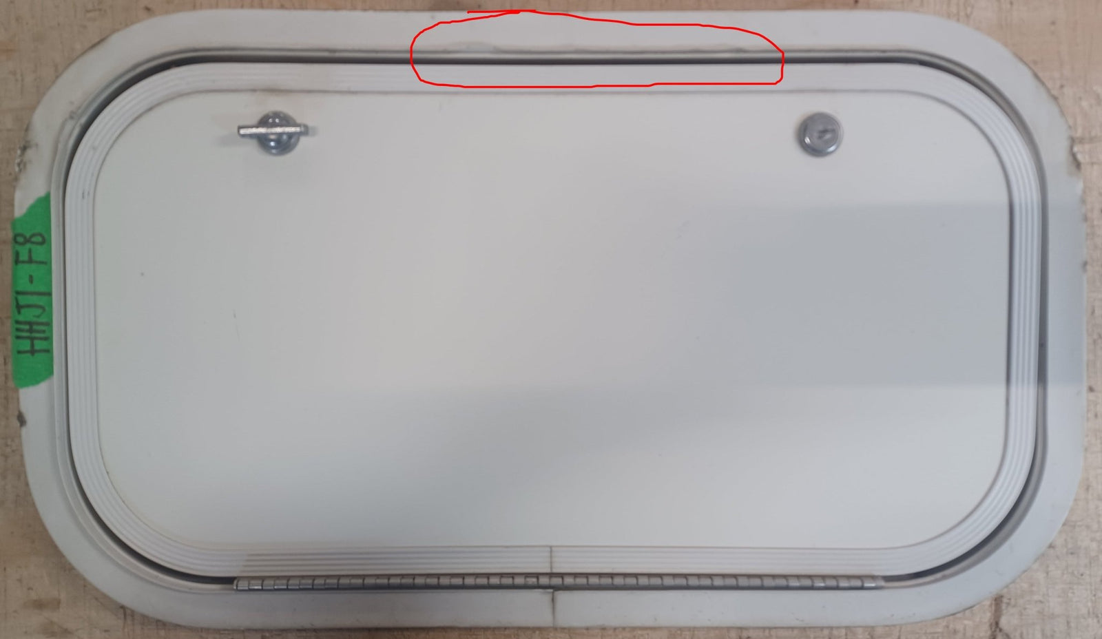 Used Radius Cornered Cargo Door 19 3/4