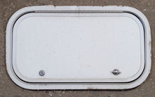 Load image into Gallery viewer, Used Radius Cornered Cargo Door 19 3/4&quot; x 10 7/8&quot; x 1/2&quot; D - Young Farts RV Parts