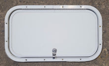 Load image into Gallery viewer, Used Radius Cornered Cargo Door 19 3/4&quot; x 10 7/8&quot; x 1/2&quot;D - Young Farts RV Parts