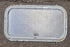 Used Radius Cornered Cargo Door 19 3/4" x 10 7/8" x 1/2"D - Young Farts RV Parts