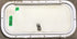 Used Radius Cornered Cargo Door 19 3/4" x 9 1/8" x 1 3/4" D - Young Farts RV Parts