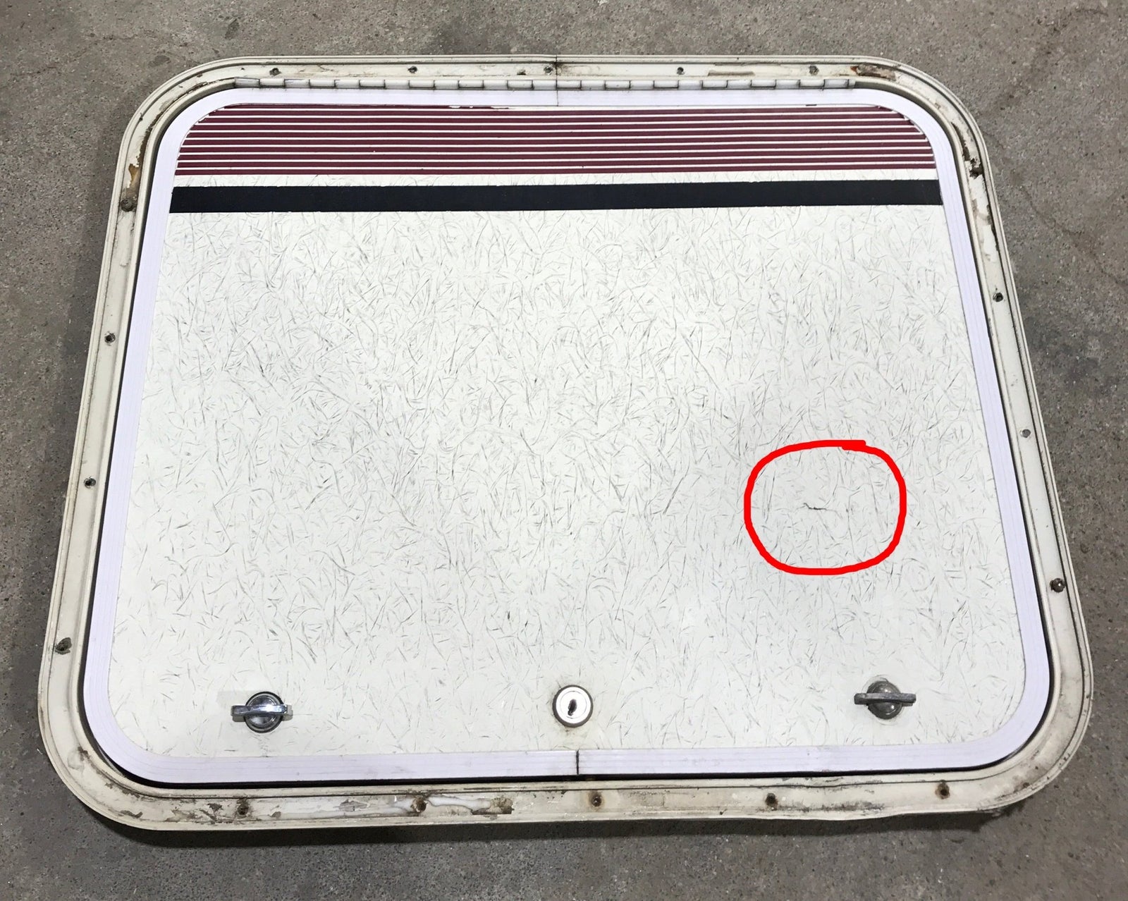 Used Radius Cornered Cargo Door 23 1/4