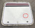 Used Radius Cornered Cargo Door 23 1/4" x 19 1/2" x 3/4"D - Young Farts RV Parts