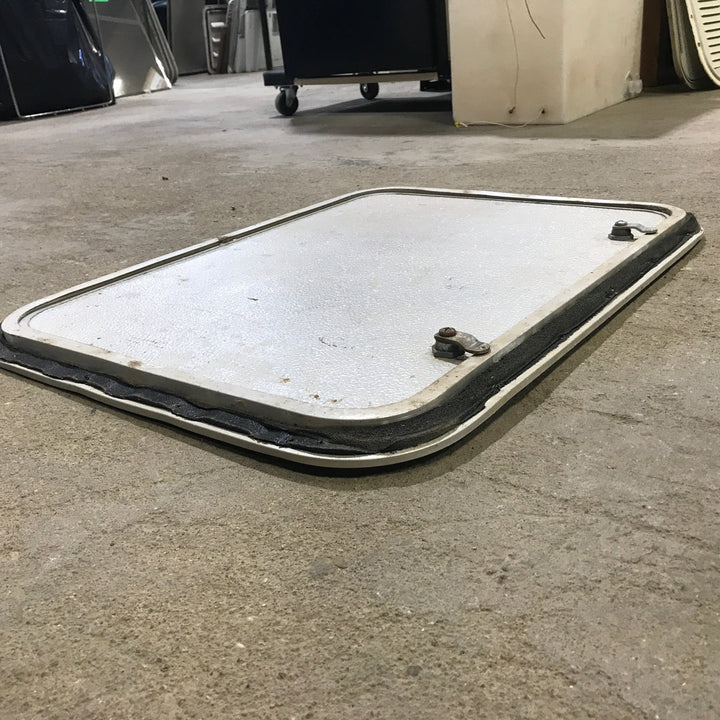 Used Radius Cornered Cargo Door 23 3/4" x 17 1/2" x 3/4" D - Young Farts RV Parts