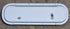Used Radius Cornered Cargo Door 23 3/4" x 6 3/4" x 1 3/4" - Young Farts RV Parts