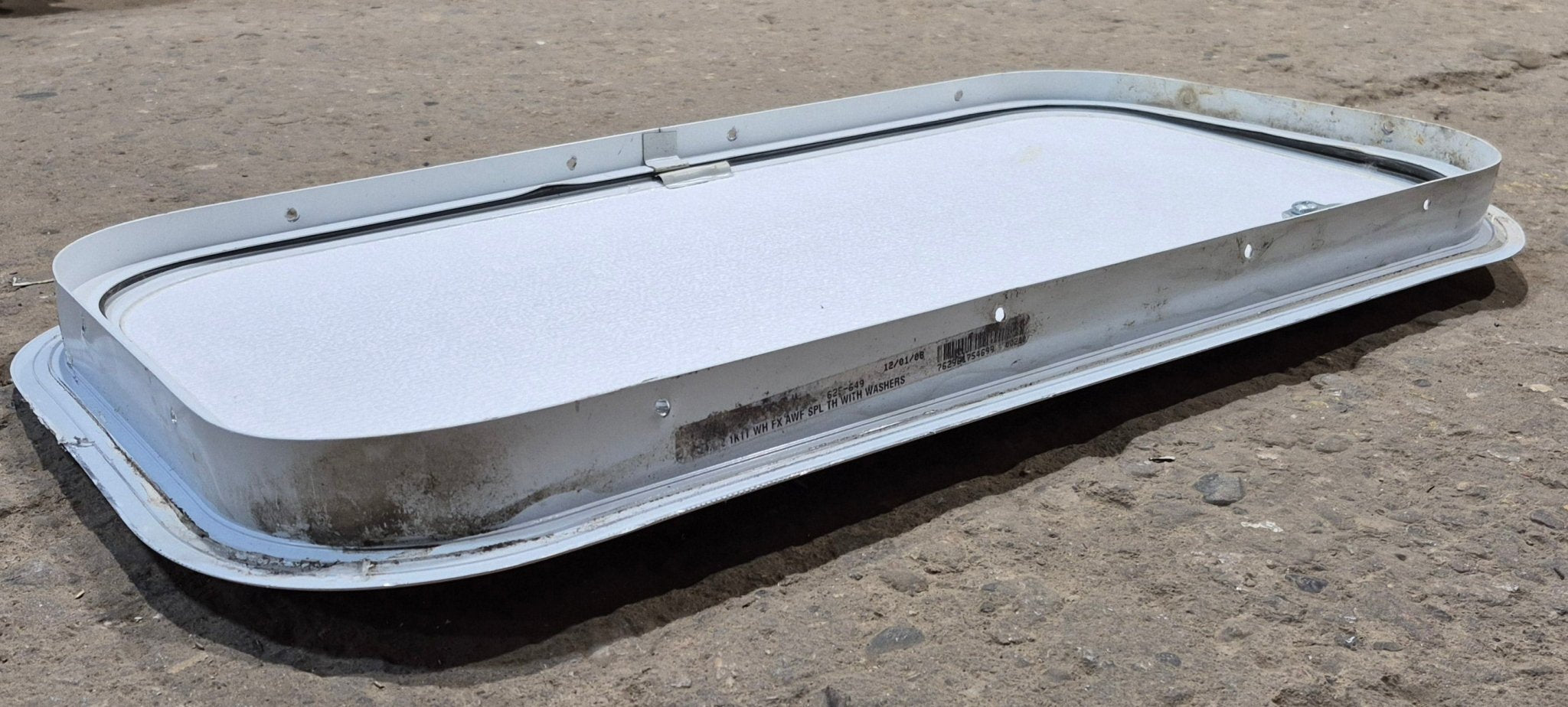 Used Radius Cornered Cargo Door 23 7/8" x 11 7/8" x 1 1/4" D - Young Farts RV Parts