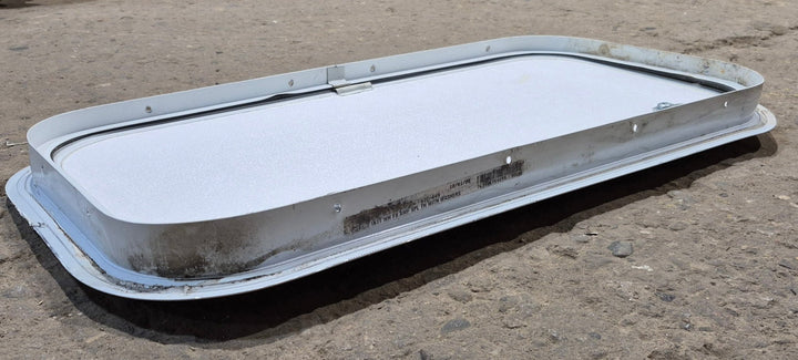 Used Radius Cornered Cargo Door 23 7/8" x 11 7/8" x 1 1/4" D - Young Farts RV Parts
