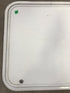 Used Radius Cornered Cargo Door 25 3/4" W x 23 3/4" H x 1" D - Young Farts RV Parts