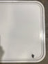 Used Radius Cornered Cargo Door 25 3/4" W x 23 3/4" H x 1" D - Young Farts RV Parts