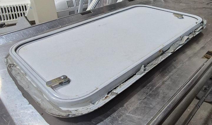 Used Radius Cornered Cargo Door 25 3/4" x 13 5/8" x 3/4" D - Young Farts RV Parts