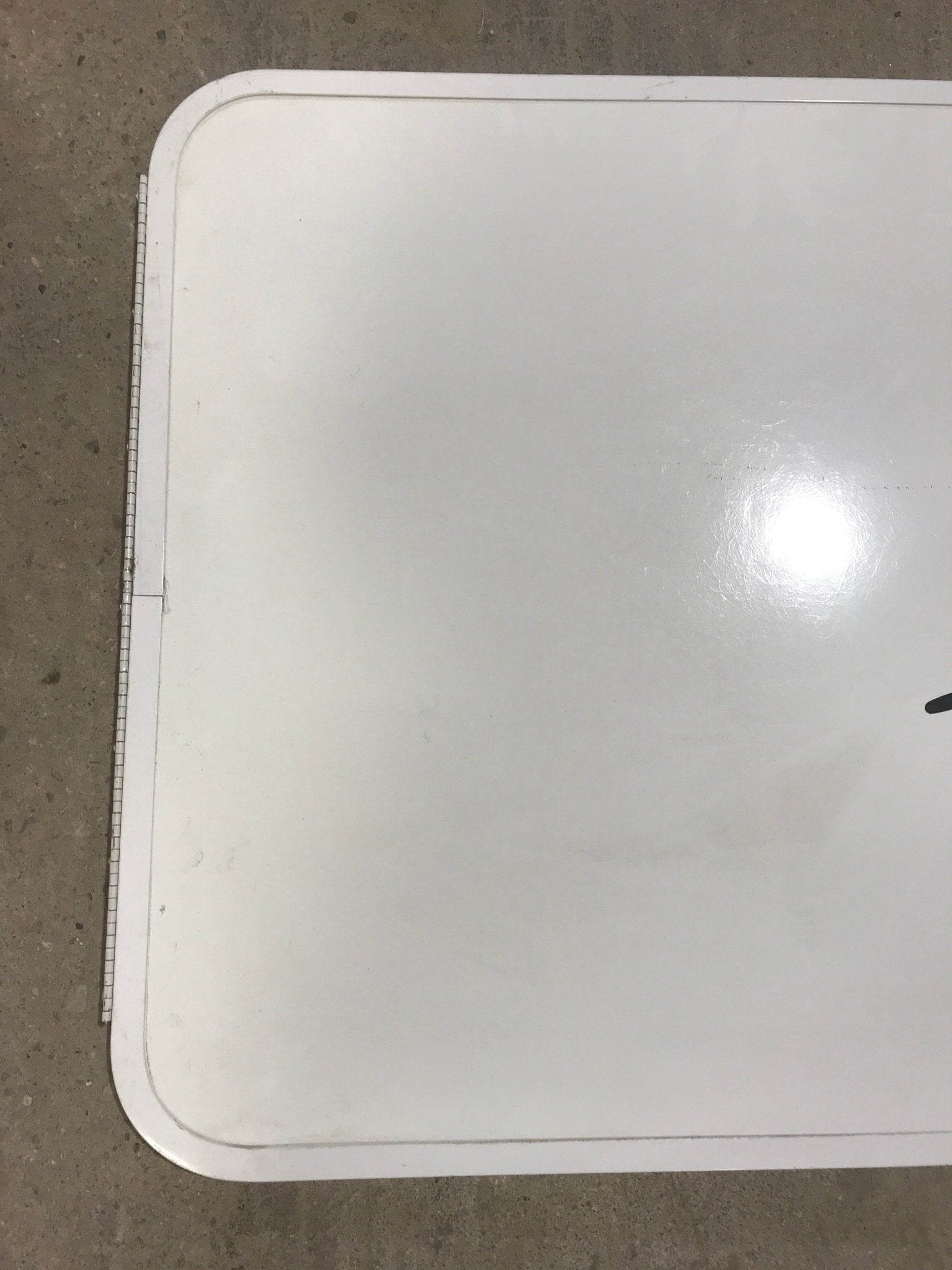 Used Radius Cornered Cargo Door 26" x 24" x 1/2" D - Young Farts RV Parts