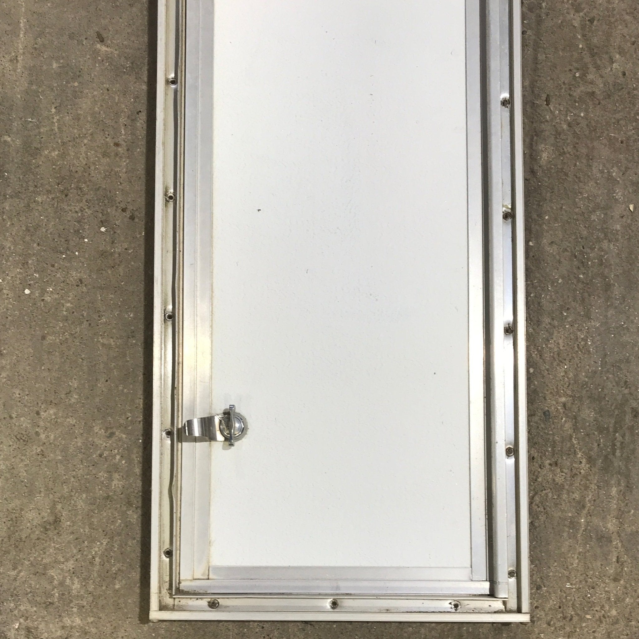 Used Radius Cornered Cargo Door 29 3/4" x 10 1/2" x 1" D - Young Farts RV Parts