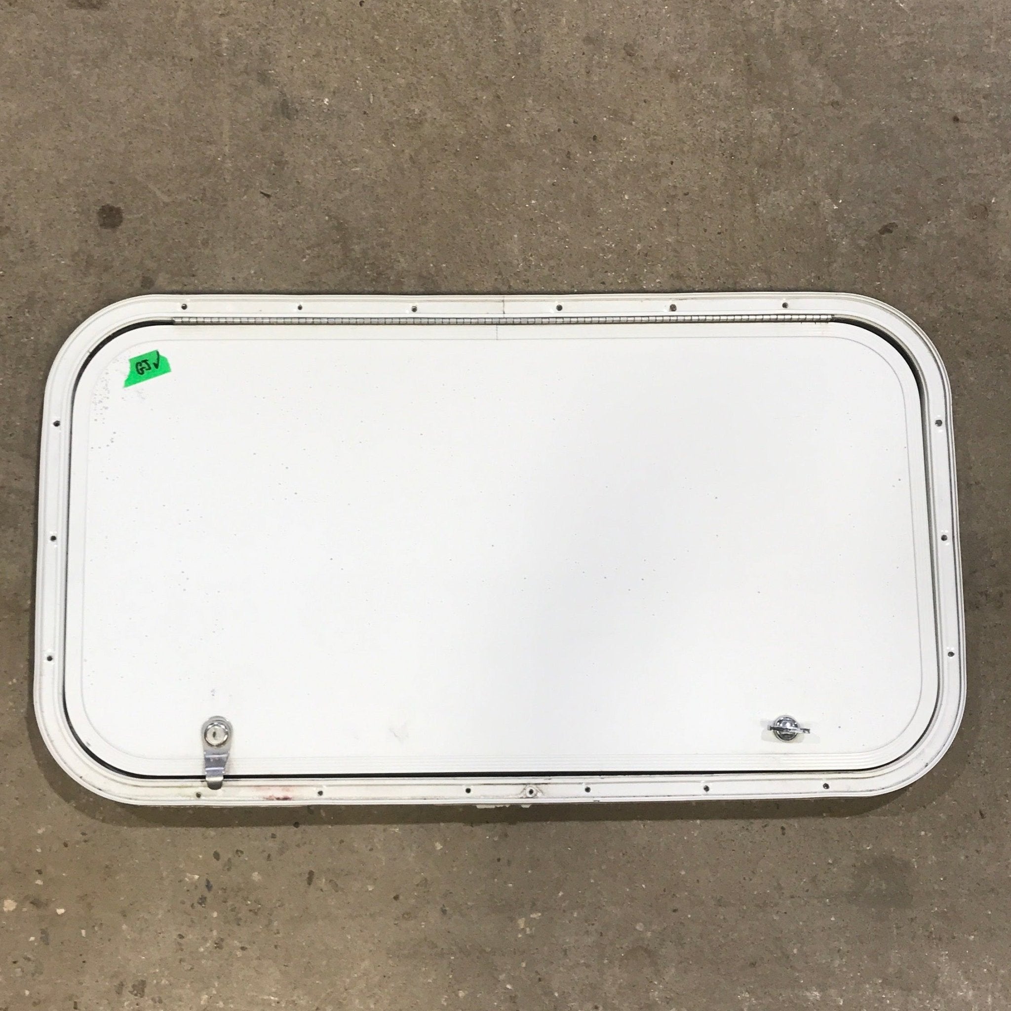 Used Radius Cornered Cargo Door 29 3/4" x 15 3/4" x 3/4" D - Young Farts RV Parts