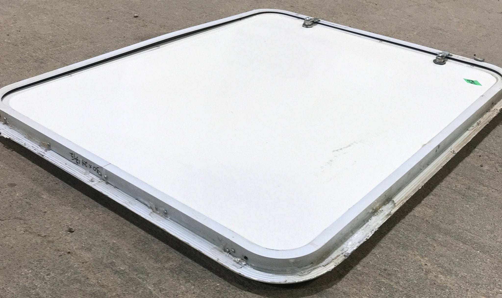 Used Radius Cornered Cargo Door 29 3/4" x 23 3/4" x 3/4" D - Young Farts RV Parts