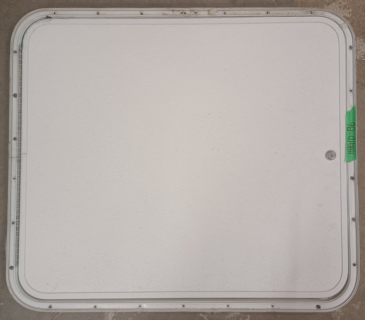 Used Radius Cornered Cargo Door 29 3/4" x 25 7/8" x 5/8" D - Young Farts RV Parts