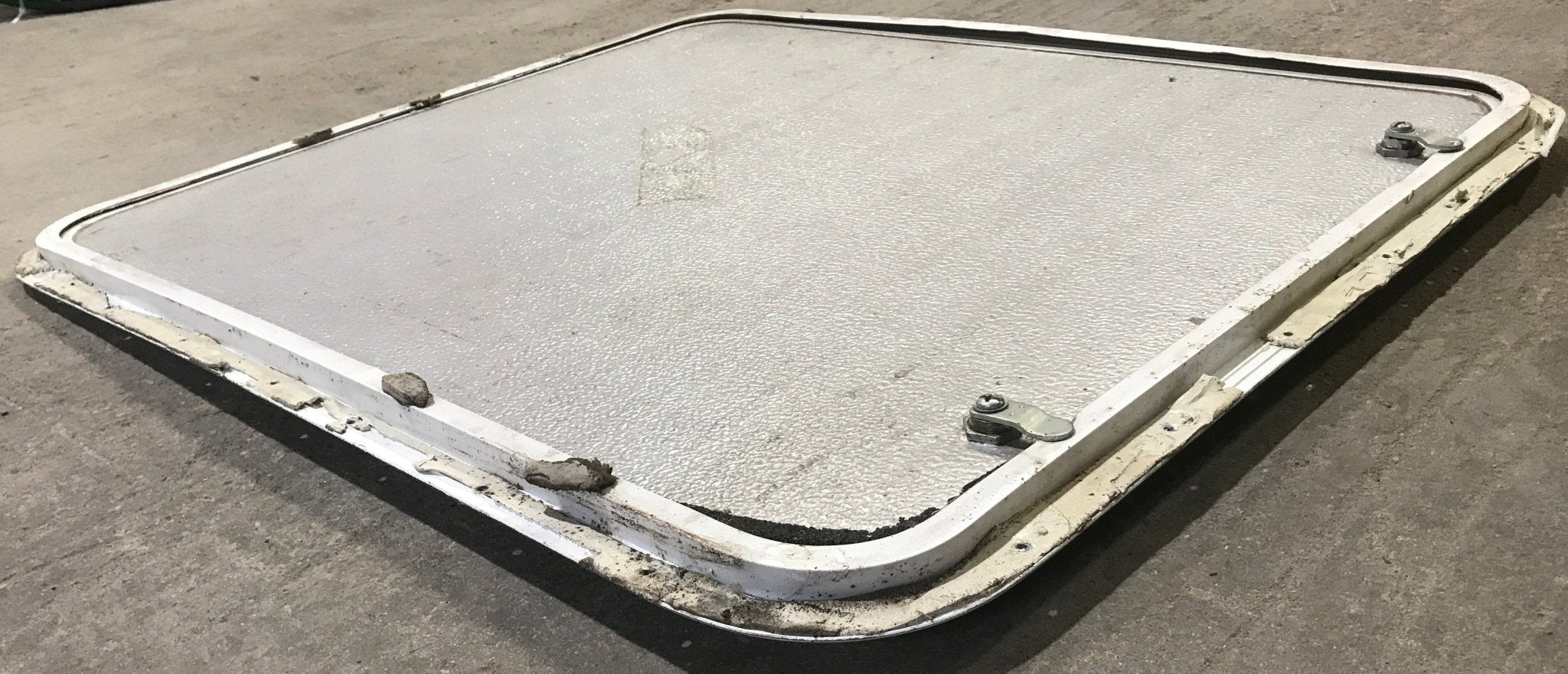 Used Radius Cornered Cargo Door 29 7/8" x 25 7/8" x 3/4" D - Young Farts RV Parts