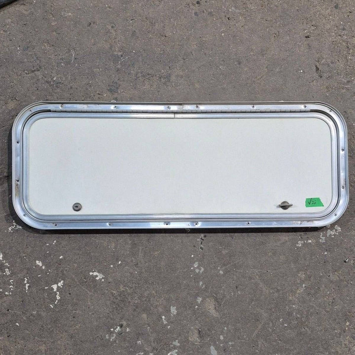 Used Radius Cornered Cargo Door - 31.75 X 11 X 0.75 - Young Farts RV Parts