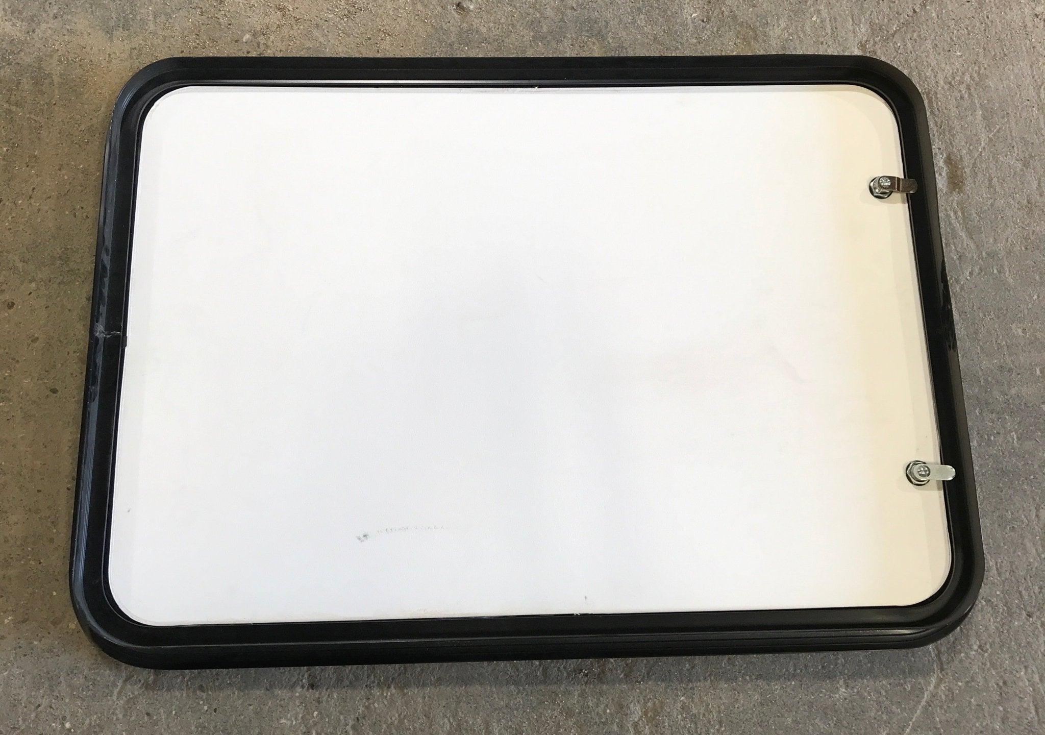 Used Radius Cornered Cargo Door 33 3/4" x 23 1/4" x 2"D - Young Farts RV Parts