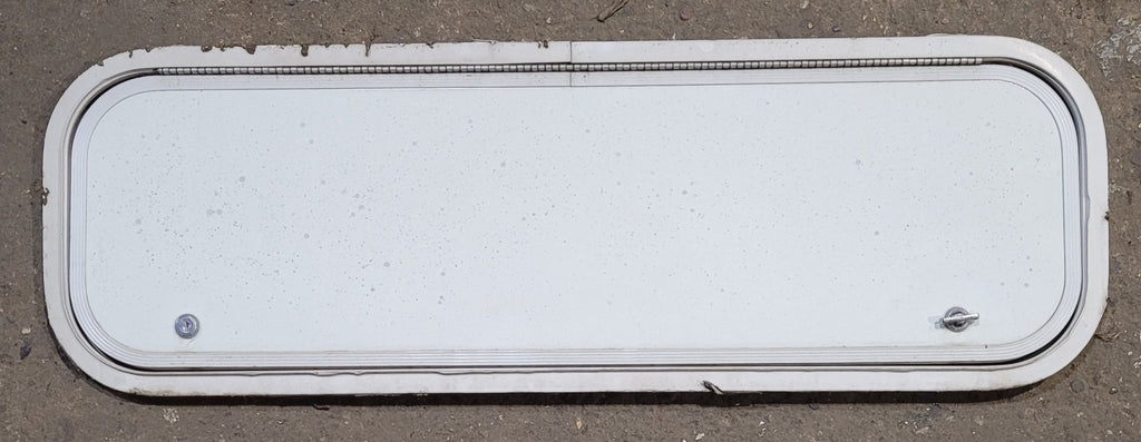 Used Radius Cornered Cargo Door 35 3/4" x 10 7/8" x 1/2" D - Young Farts RV Parts