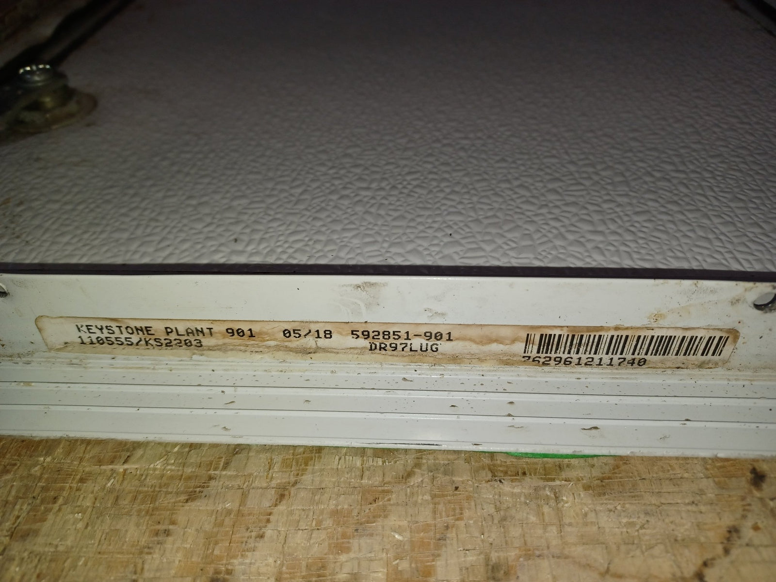 Used Radius Cornered Cargo Door 35 3/4