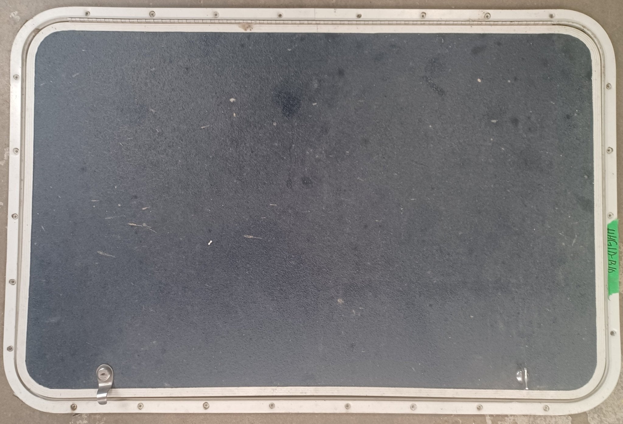 Used Radius Cornered Cargo Door 35 7/8" x 23 1/2" x 5/8" D - Young Farts RV Parts