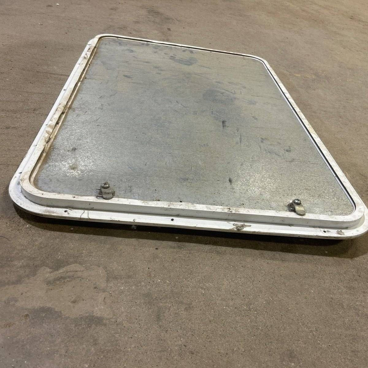 Used Radius Cornered Cargo Door - 35.75 X 23.75 X 0.75 - Young Farts RV Parts