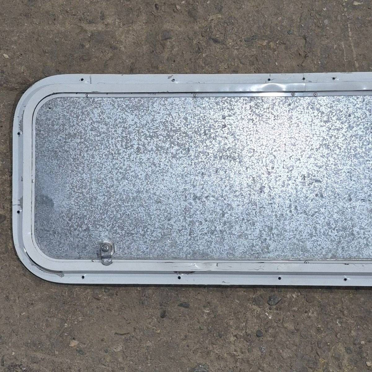 Used Radius Cornered Cargo Door - 35.875 X 11.875 X 0.625 - Young Farts RV Parts