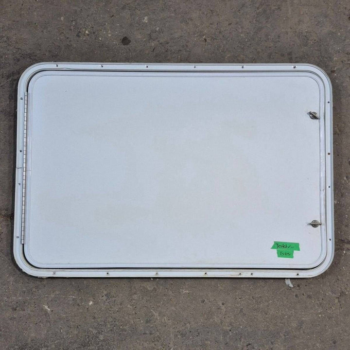 Used Radius Cornered Cargo Door - 35.875 X 23.875 X 0.625 - Young Farts RV Parts