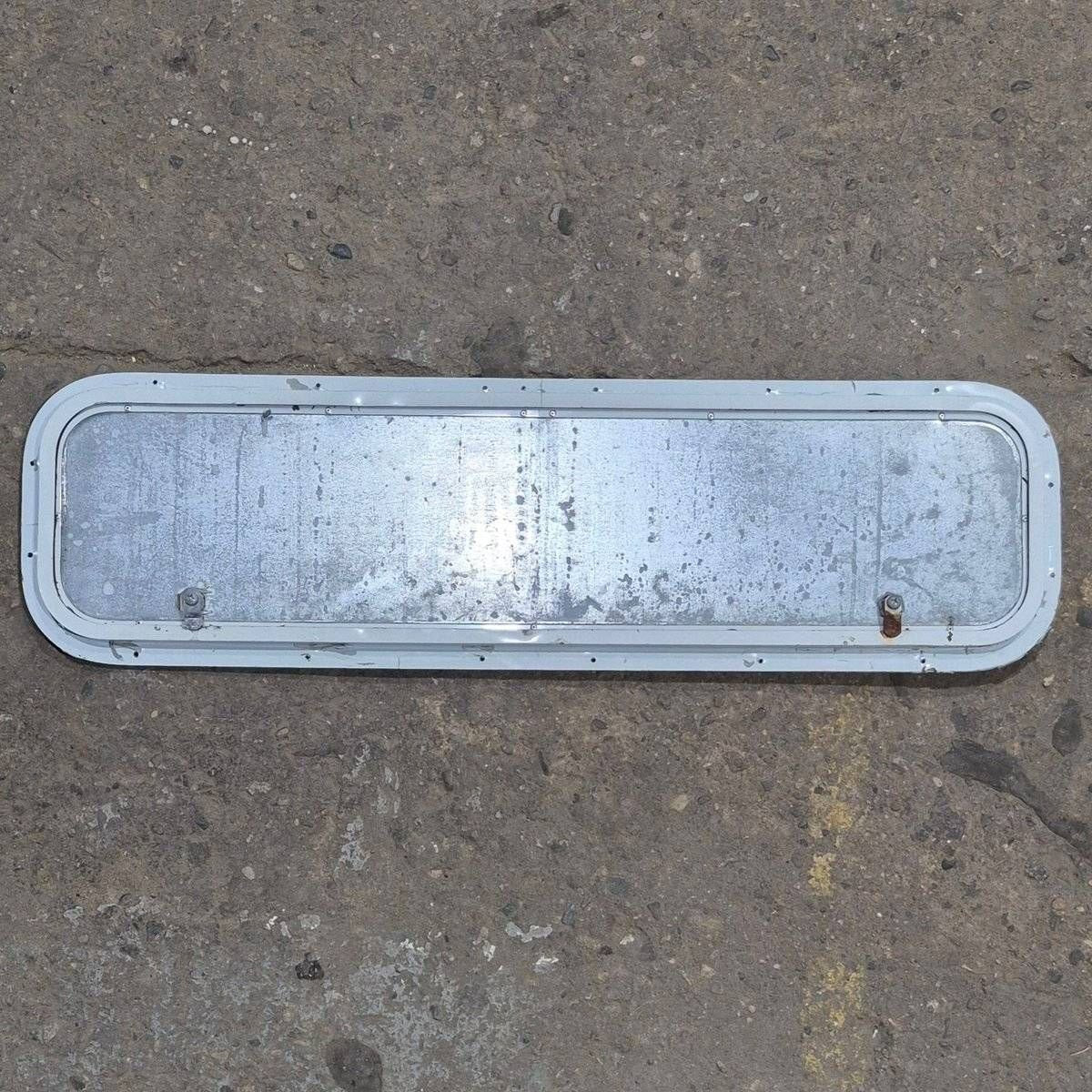 Used Radius Cornered Cargo Door - 35.875 X 9.125 X 0.625 - Young Farts RV Parts