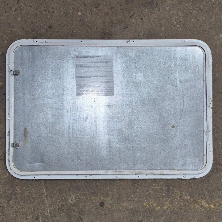 Used Radius Cornered Cargo Door - 36 X 23.375 X 0.625 - Young Farts RV Parts