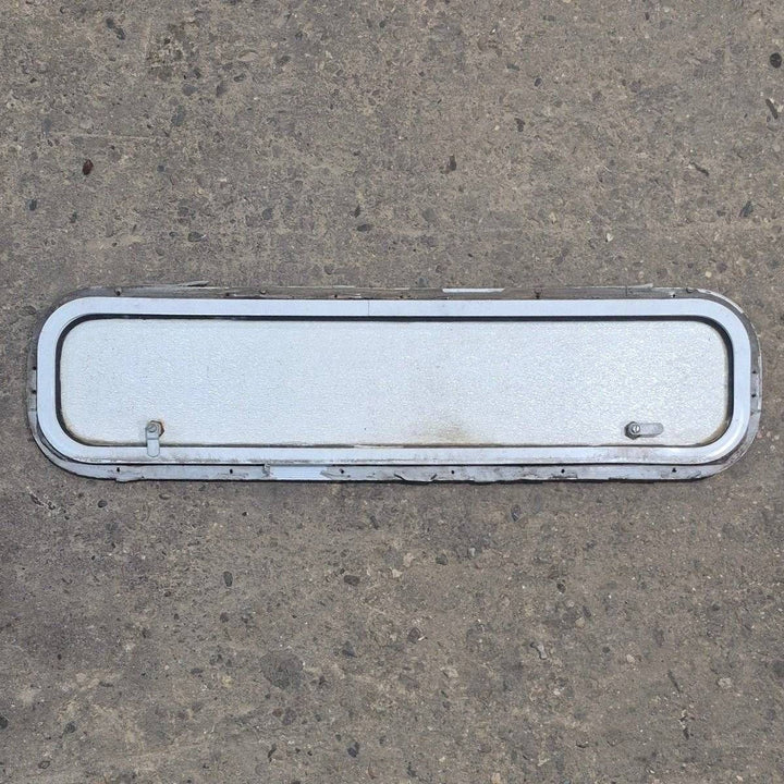 Used Radius Cornered Cargo Door - 37 7/8" X 8 7/8" X 1/2" - Young Farts RV Parts
