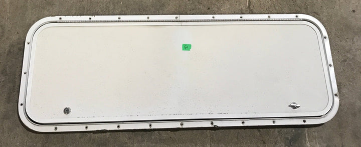 Used Radius Cornered Cargo Door 40" x 13 1/2" x 1/2" D - Young Farts RV Parts