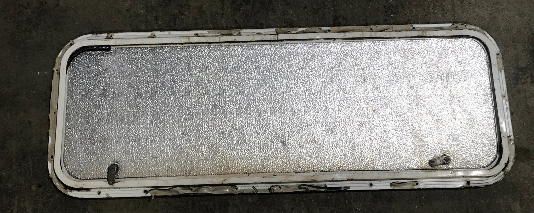 Used Radius Cornered Cargo Door 40" x 13 1/2" x 1/2" D - Young Farts RV Parts