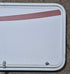 Used Radius Cornered Cargo Door 40" x 21 1/2" x 1 7/8" D - Young Farts RV Parts