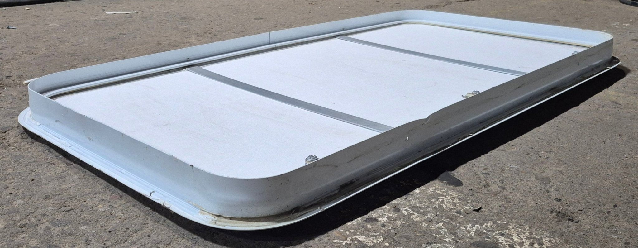 Used Radius Cornered Cargo Door 40" x 21 1/2" x 1 7/8" D - Young Farts RV Parts