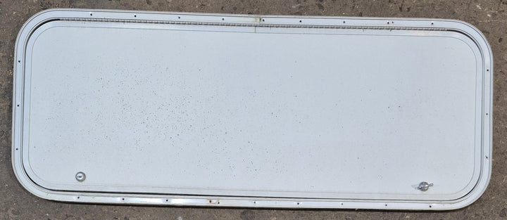 Used Radius Cornered Cargo Door 41 3/4" x 15 3/4" x 1/2" D - Young Farts RV Parts