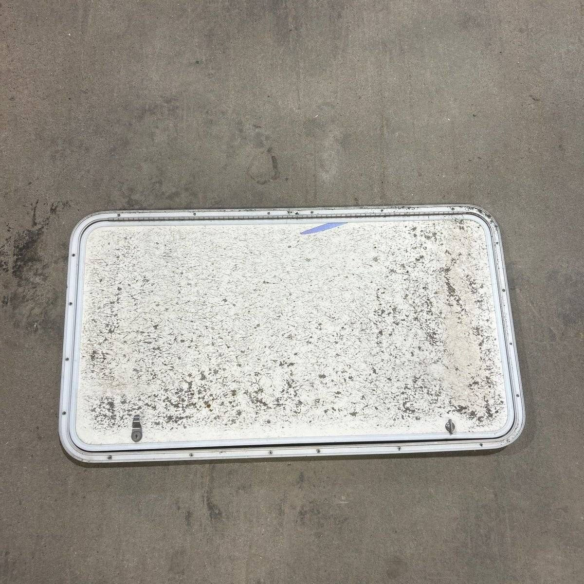 Used Radius Cornered Cargo Door - 41.75 X 22.75 X 0.625 - Young Farts RV Parts