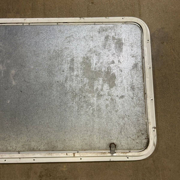 Used Radius Cornered Cargo Door - 41.75 X 22.75 X 0.625 - Young Farts RV Parts