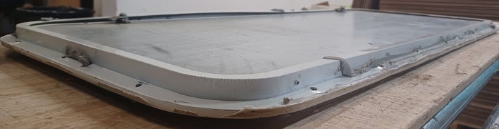 Used Radius Cornered Cargo Door 45 1/4" x 17 1/2" x 5/8"D - Young Farts RV Parts