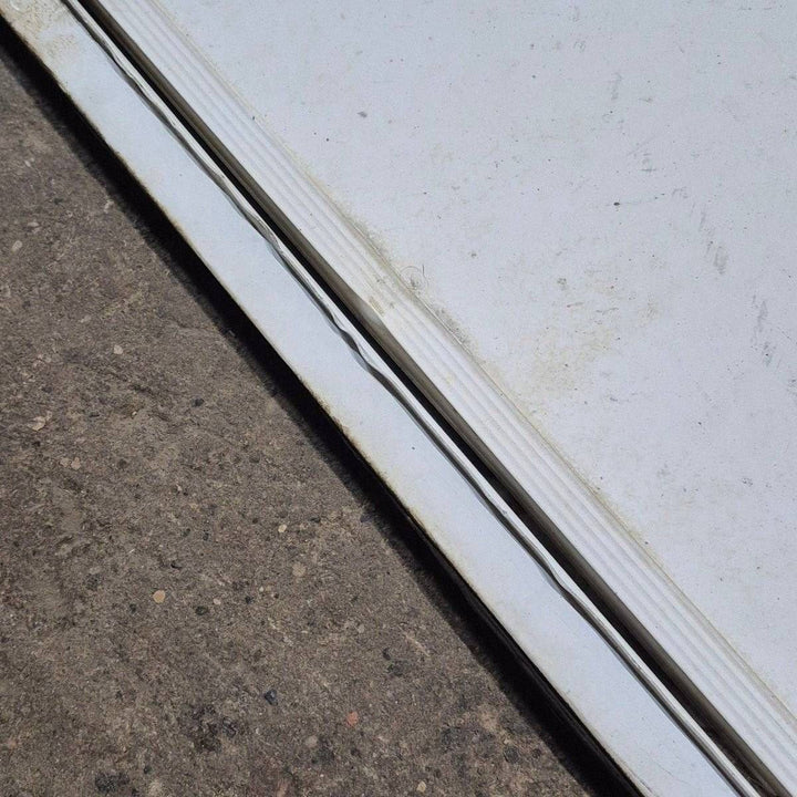 Used Radius Cornered Cargo Door - 45 7/8" X 13 3/4" X 1/2" - Young Farts RV Parts