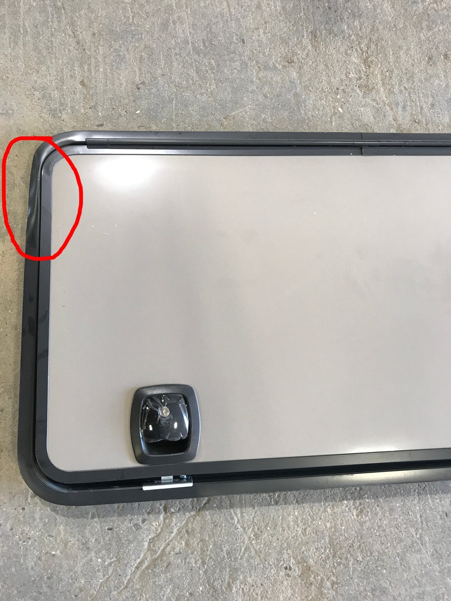 Used Radius Cornered Cargo Door 47 1/2