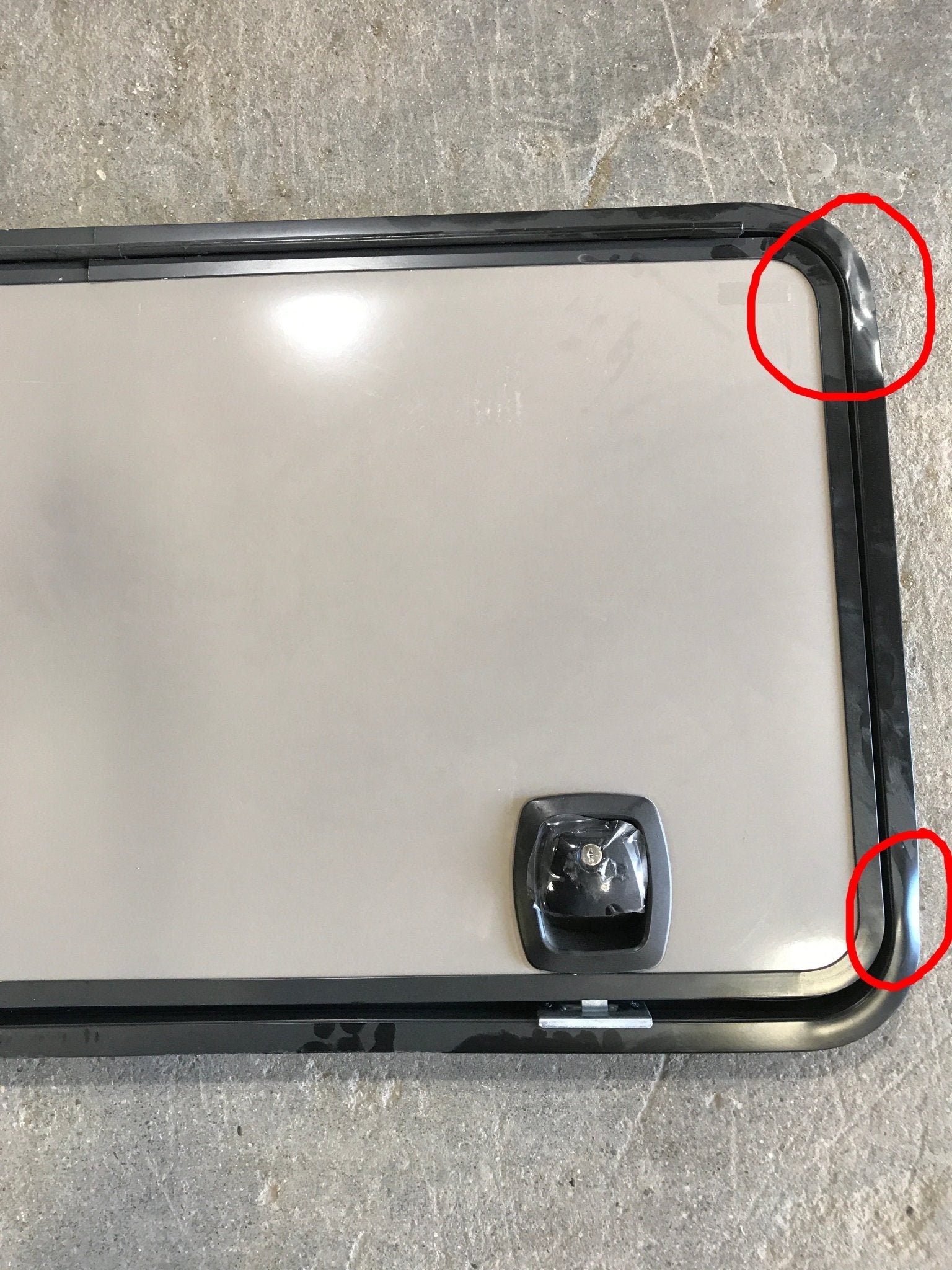 Used Radius Cornered Cargo Door 47 1/2